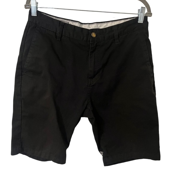 Volcom Other - Volcom Black Flat Front Shorts Men's Size Waist 31